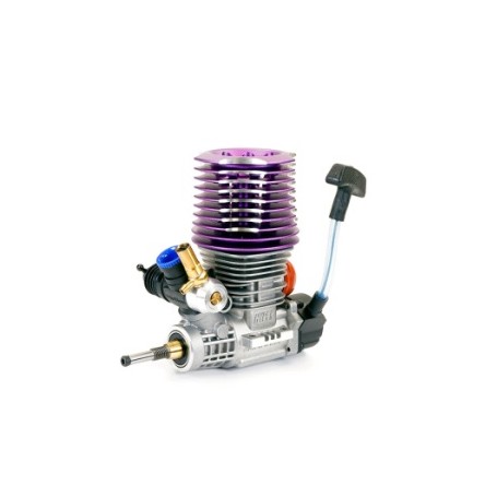 MOTOR HOBAO HYPER .21 DE 3 PUERTOS CON ARRANQUE  (BUJIA TURBO PLUG) - NUEVO