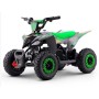 QUAD ELECTRICO ROAN dorado 800W R6" VERDE CON LIMITADOR VELOCIDAD