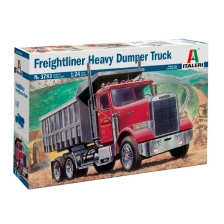 MAQUETA ITALERI CAMION freighliner heavy dumper 1/24 3783