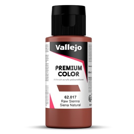 PINTURA VALLEJO PREMIUM OPACO SIENA NATURAL 60 ML 62017