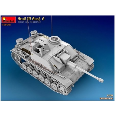 MAQUETA MINIART 1/72 TANQUE STUG III AUSF.G MARCH 1943