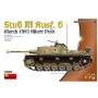 MAQUETA MINIART 1/72 TANQUE STUG III AUSF.G MARCH 1943