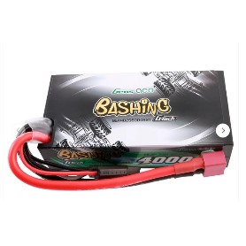 BATERIA LIPO 7.4 V 4000 AMH 60C HC. GENS ACE SHORTY G-TECH  T-DEAN