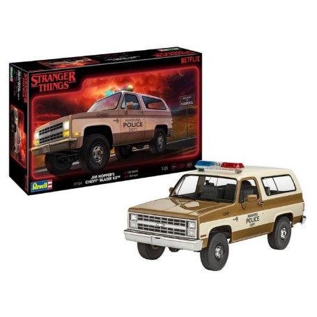 MAQUETA REVELL 1/25 CHEVROLET MK5 BLAZER "STRANGER THINGS" 