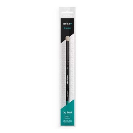 VALLEJO PINCEL DRY BRUSH NATURAL PEQUE