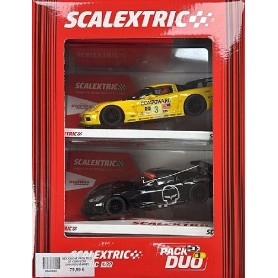 SCX COCHE PACK DUO GT CORVETTE U10431S/U10459S3  