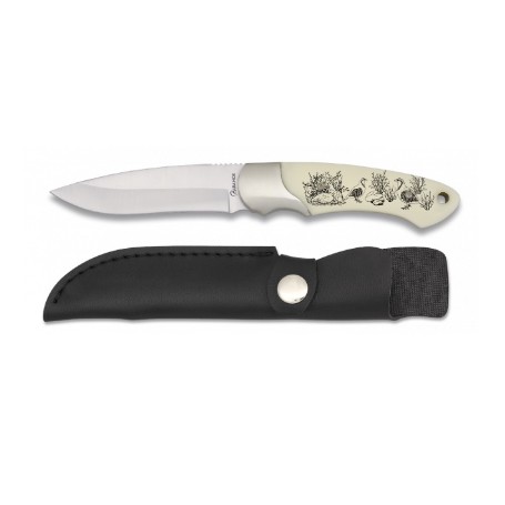 ALBAINOX CUCHILLO BOTERO K25 BLACK COATED HOJA 12.4 CM 32193