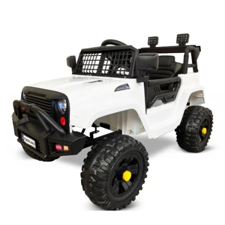 COCHE BATERIA Jeep MOUNTAIN KING 12V 2.4 GHZ BLANCO PKCBDM0922W