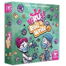 ZACATRUS VIRUS ROLL & WRITE   TRG-055VRW