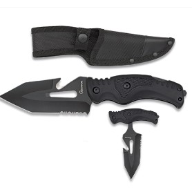 NAVAJA ALBAINOX CUCHILLO TACTICO SKINNER NEGRO 32316