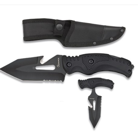 NAVAJA ALBAINOX CUCHILLO TACTICO SKINNER NEGRO 32316