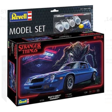 MAQUETA REVELL 1/25 CAMARO Z/28 "STRANGER THINGS" 67728 