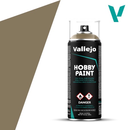 VALLEJO IMPRIMACION SPRAY US MARRON CAQUI  400 ML 28009