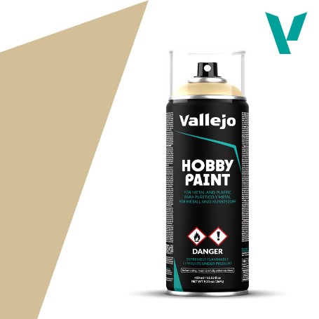 VALLEJO IMPRIMACION SPRAY BLANCO HUESO  400 ML 28013