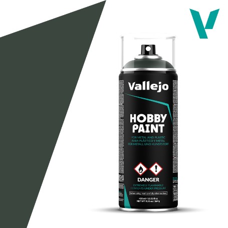 VALLEJO IMPRIMACION SPRAY VERDE OSCURO 400 ML 28026