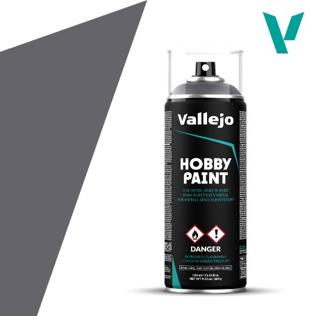 VALLEJO IMPRIMACION SPRAY GRIS METALIZADO 400 ML 28031