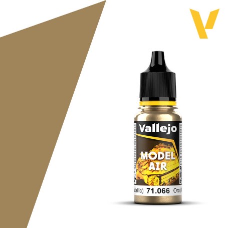 PINTURA VALLEJO M.AIR ORO (Metalizado) 71066 18 ML