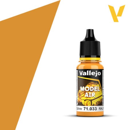 PINTURA VALLEJO M.AIR RAL 1006 OCHE 71033  18 ML