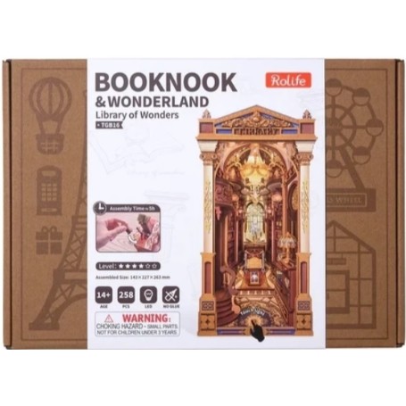 ROBOTIME DECORACION BIBLIOTECA MARAVILLA TGB16