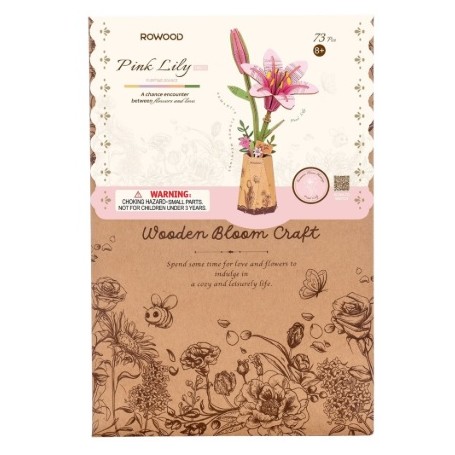 ROBOTIME FLOR PINK LILY