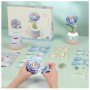 ROBOTIME ARTE FLORAL LAMPARA CAMELLIA AZUL AF01S