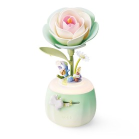 ROBOTIME ARTE FLORAL LAMPARA CAMELLIA MENTA AF02S