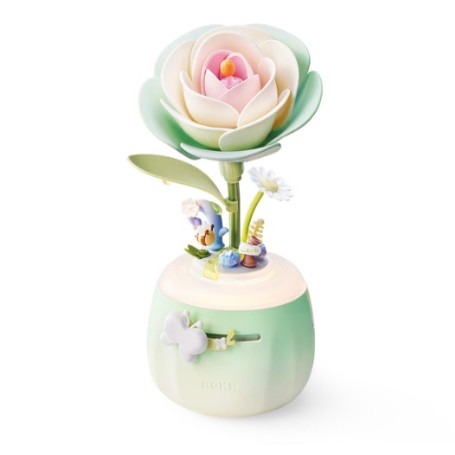ROBOTIME ARTE FLORAL LAMPARA CAMELLIA MENTA AF02S