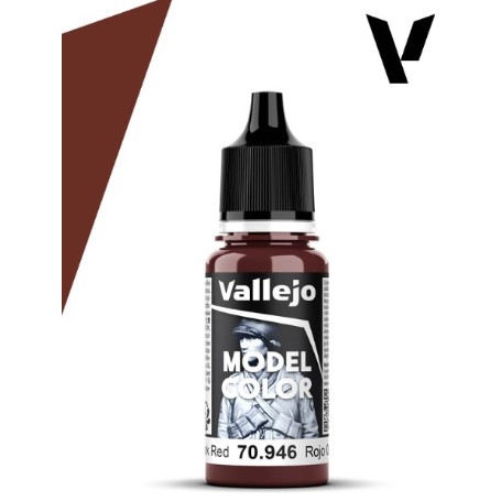 PINTURA VALLEJO M.C. ROJO OSCURO 70946 18 ML