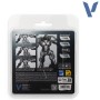 PINTURAS VALLEJO SET PLATA DE LEY 4(UDS) 77251