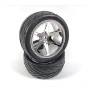 RUEDAS 1/10 TOURING 6 SPOKE / PROFILE CROMADAS ABSIMA (2 PZS) 