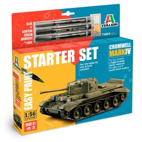 MAQUETA REVELL MODEL SET TANQUE CROMWELL MK.IV CON PINTURAS 75004