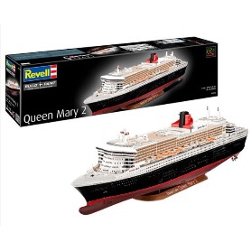 MAQUETA REVELL 1/400  TRANSANLANTICO QUEEN MARY II 05223