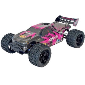 COCHE 1/10 EP FTX KHAOS TRUGGY  4WD RTR BRUSSLES & LIPO/3S&CARG. PURPURAA