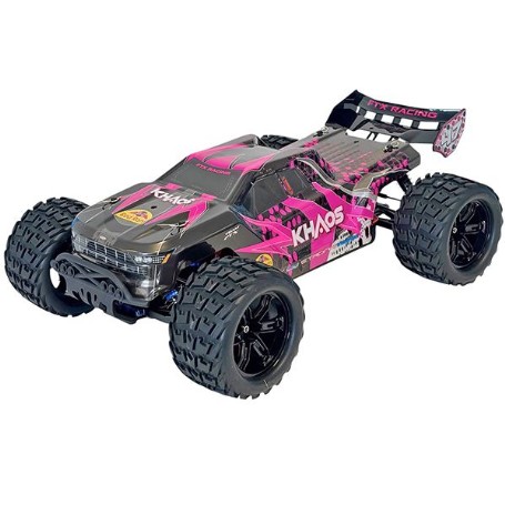 COCHE 1/10 EP FTX KHAOS TRUGGY  4WD RTR BRUSSLES & LIPO/3S&CARG. PURPURAA