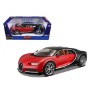 COCHE 1/18 BURAGO BUFATTI CHIRON ROJO 11040RD