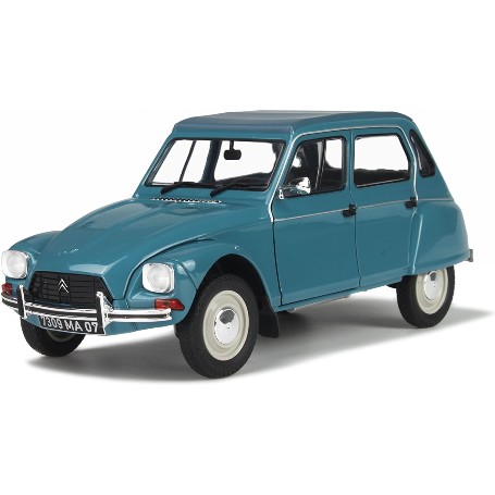 COCHE SOLIDO 1/18 CITROEN DYANE 6 AZUL AC639 1800301