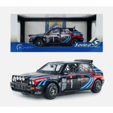 COCHE SOLIDO 1/18 LANCIA DELTA HF INTEGRALE RALLY S1807809
