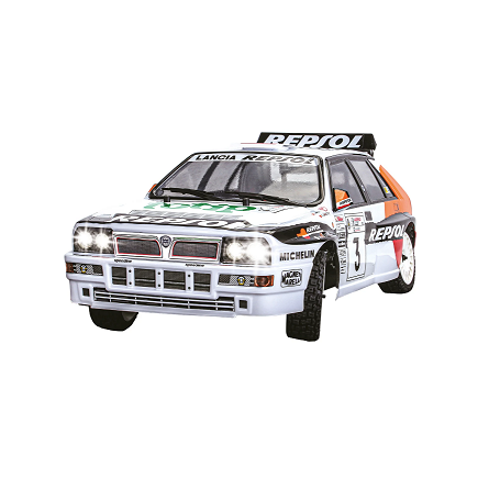 COCHE 1/10 EP LANCIA DELTA REPSOL 93 RALLY 2WD   LIPOCARGADOR