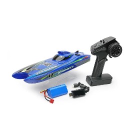 LANCHA R/C BRUSSLES 3S TURBOJET SPEEDBOAT 40 CM AZUL