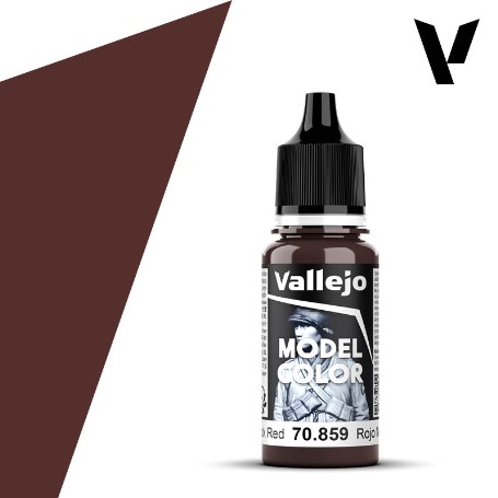 PINTURA VALLEJO M.C. ROJO NEGRO 18 ML 70859