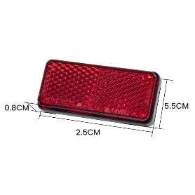 Reflector TRASERO ROJO ZWOLT 