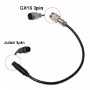 ADAPTADOR GX16 A JULIET DE 3 PINES