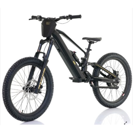 BICICLETA ELECTRICA 24" SIN PEDALES 10000 W 48V. RXF PRO( NEGRO )