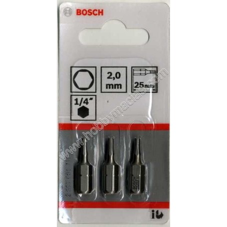 DREMEL PUNTA EXAGONAL CEMENTADA 2.5MM (3)