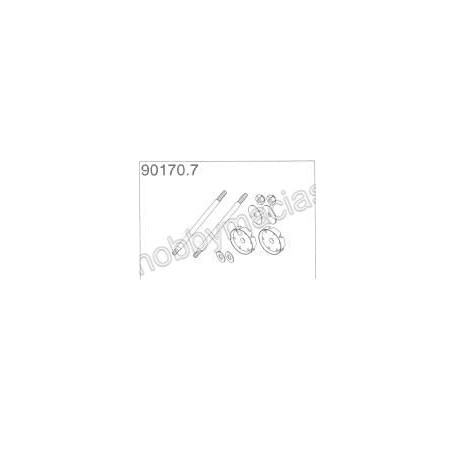 FLASH 3.0 SET REPAR.AMORT.TRAS.  90170.7