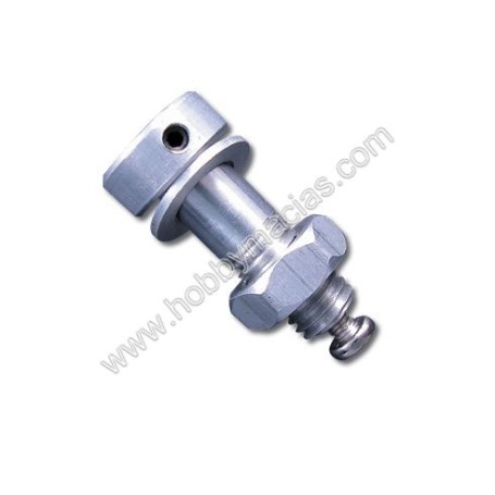 ADAPTADOR HELICE 3.2MM/M6 MORDAZA ROJO