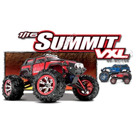 COCHE TRAXXAS SUMMIT VXL 2.4GHZ 1/16