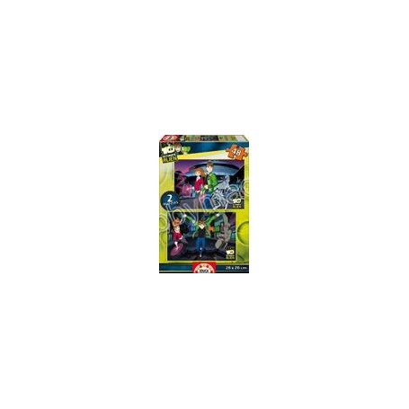 PUZZLE EDUCA 2X48 BEN 10 ULTIMATE 14890
