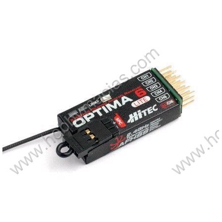 RECEPTOR HITEC 2.4GHZ OPTIMA-6 6CH