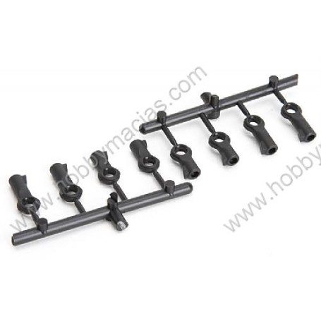 AGAMA A8 PLASTICOS INFERIORES AMORT.1112